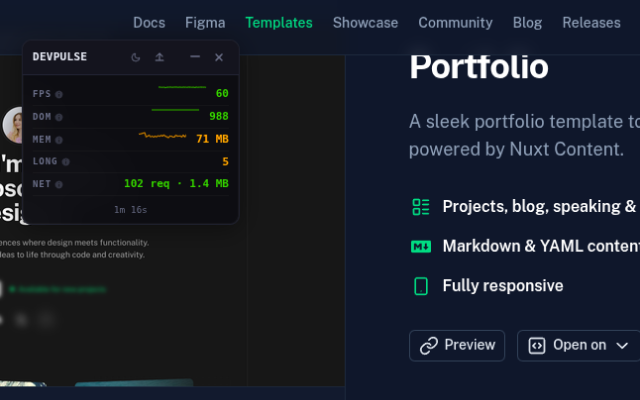 DevPulse screenshot